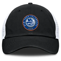 Men's Fanatics  Black/Gray New York Islanders Averie Trucker Adjustable Hat