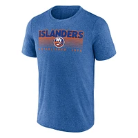 Men's Fanatics Heathered Royal New York Islanders Prodigy Performance T-Shirt