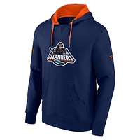 Men's Fanatics Navy New York Islanders Special Edition 2.0 Team Logo Pullover Hoodie