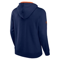 Men's Fanatics Navy New York Islanders Special Edition 2.0 Team Logo Pullover Hoodie
