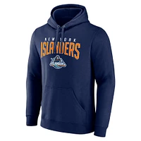 Men's Fanatics Navy New York Islanders Special Edition 2.0 Wordmark Pullover Hoodie