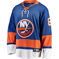 Maillot de joueur réplique des Fanatics Noah Dobson Royal Islanders New York pour hommes