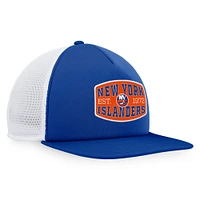 Men's Fanatics Royal/White New York Islanders Foam Front Patch Trucker Snapback Hat