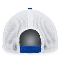Men's Fanatics Royal/White New York Islanders Foam Front Patch Trucker Snapback Hat
