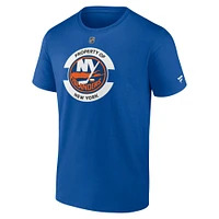 Men's Fanatics Royal New York Islanders Authentic Pro Core Secondary T-Shirt