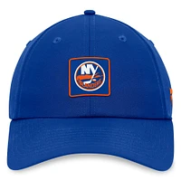 Men's Fanatics  Royal New York Islanders Authentic Pro Rink Adjustable Hat