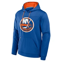 Men's Fanatics  Royal New York Islanders Defender Pullover Hoodie