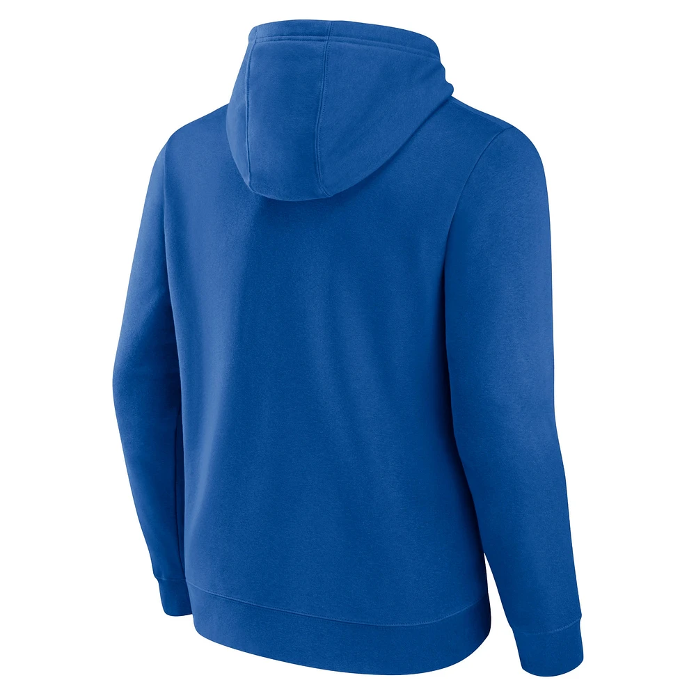Men's Fanatics Royal New York Islanders Revolution Pullover Hoodie