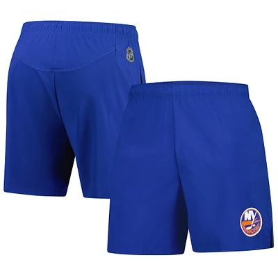 Short d'entraînement technique Fanatics Royal pour homme des New York Islanders