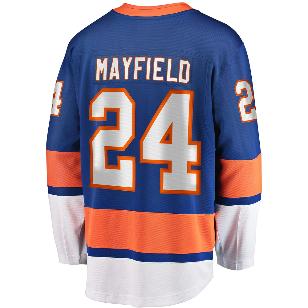 Men's Fanatics Scott Mayfield Royal New York Islanders Breakaway Jersey