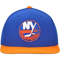 Men's Mitchell & Ness Royal New York Islanders Core Team Ground 2.0 Snapback Hat