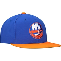 Men's Mitchell & Ness Royal New York Islanders Core Team Ground 2.0 Snapback Hat