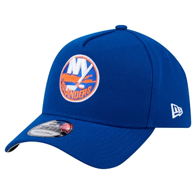 Men's New Era  Royal New York Islanders Core A-Frame 9FORTY Adjustable Hat