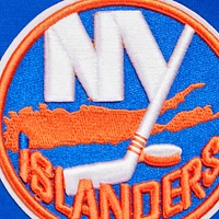Men's Pro Standard Royal New York Islanders Classic Chenille Full-Zip Hoodie Jacket