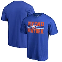 Men's Royal New York Islanders Hometown Collection Defend T-Shirt