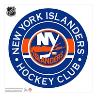New York Islanders - 36'' x 36'' Team Repositional Stripe Design Vinyl Wall Decal