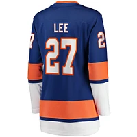 Women's Fanatics Anders Lee Royal New York Islanders Home Captain Patch Breakaway Player Jersey