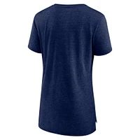 Women's Fanatics Heather Navy New York Islanders Special Edition 2.0 Modern T-Shirt