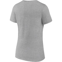 Women's Fanatics Royal/Heathered Gray New York Islanders 2-Pack V-Neck T-Shirt Set