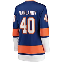 Women's Fanatics Semyon Varlamov Royal New York Islanders Home Breakaway Jersey