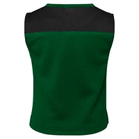 Girls Preschool Green New York Jets Spirit Cheerleader Two-Piece Set with Bloomers