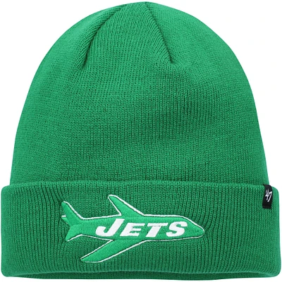 Bonnet en tricot à revers pour homme '47 Kelly Green New York Jets Legacy