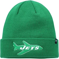 Bonnet en tricot à revers pour homme '47 Kelly Green New York Jets Legacy