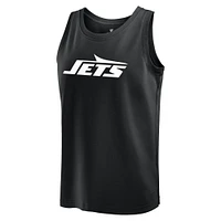 Men's Fanatics Black New York Jets Elements Tank Top