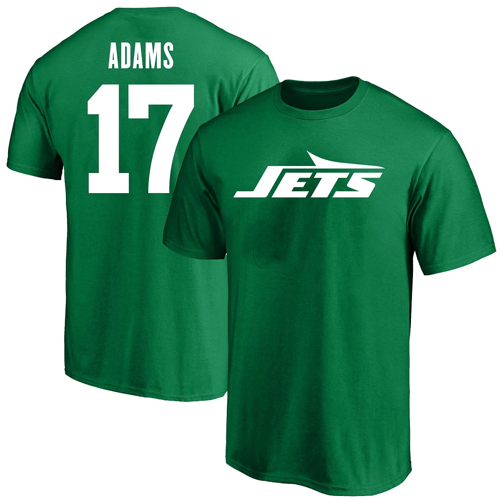 T-shirt Fanatics Davante Adams Green New York Jets Big & Tall pour hommes avec nom et numéro de joueur