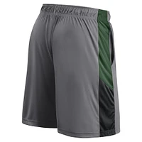 Men's Fanatics Gray New York Jets Primary Logo Shorts