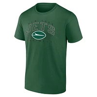 Men's Fanatics Green New York Jets Line Clash T-Shirt