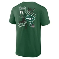 Men's Fanatics Green New York Jets Split Zone T-Shirt