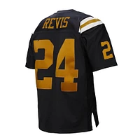 Men's Mitchell & Ness Darrelle Revis Navy New York Jets 2008 Legacy Replica Jersey