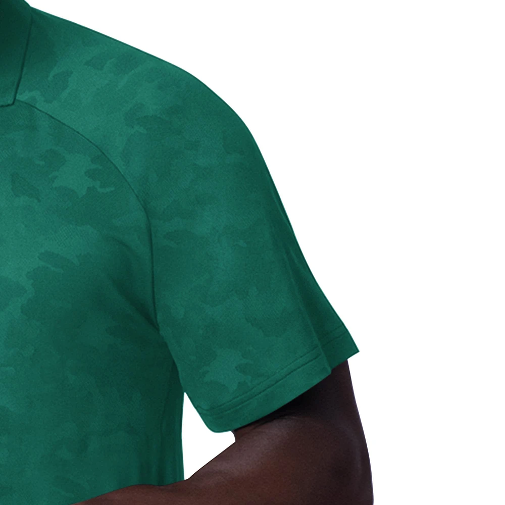 Men's MSX by Michael Strahan Green New York Jets Baseline Raglan Polo