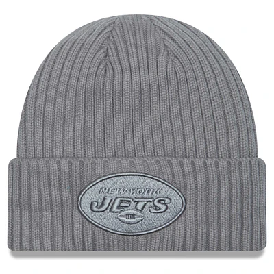 Bonnet en tricot à revers New Era New York Jets Color Pack pour hommes