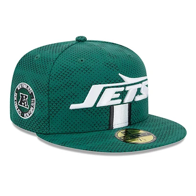 Men's New Era  Green York Jets 2024 Sideline 59FIFTY Fitted Hat