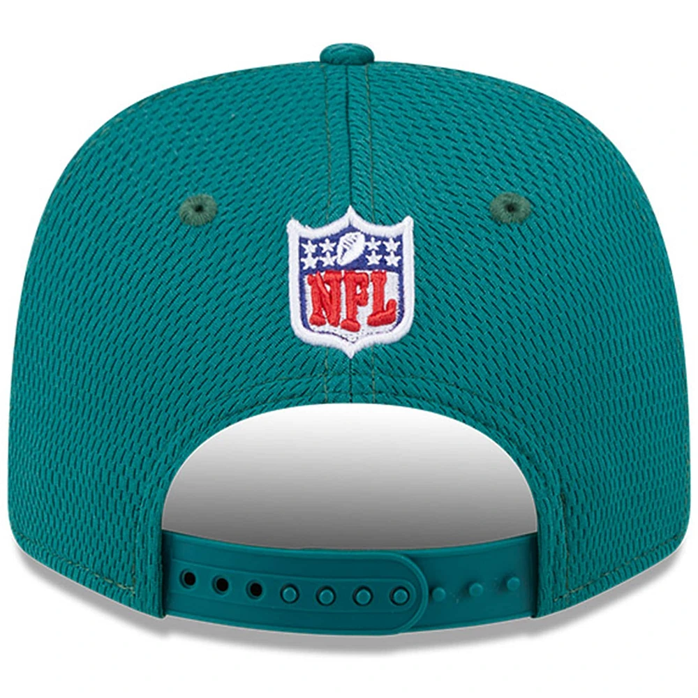 Men's New Era Green New York Jets 2024 Sideline 9SEVENTY Stretch-Snap Hat
