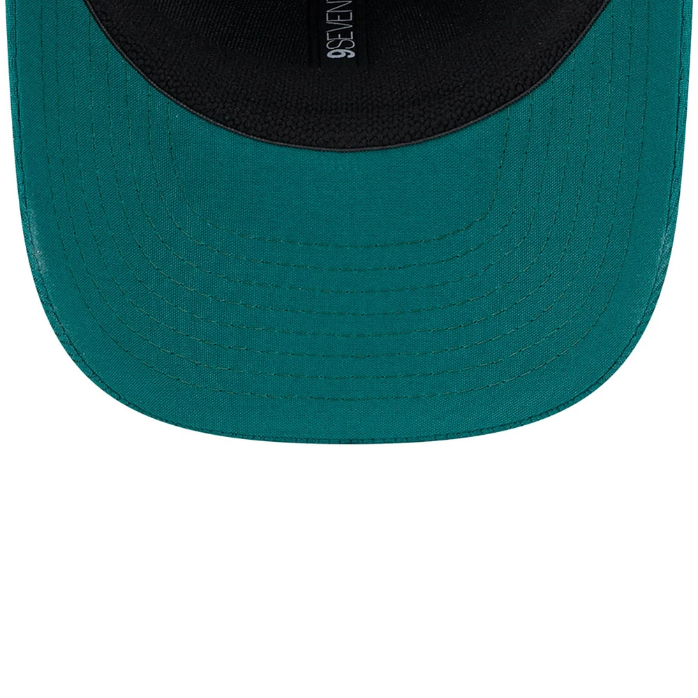 Men's New Era Green New York Jets 2024 Sideline 9SEVENTY Stretch-Snap Hat