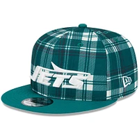Men's New Era Green New York Jets 2024 Sideline Statement 9FIFTY Snapback Hat