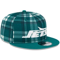 Men's New Era Green New York Jets 2024 Sideline Statement 9FIFTY Snapback Hat