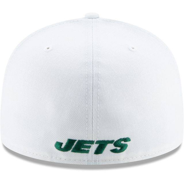 Casquette ajustée New York Jets Omaha 59FIFTY pour homme Era blanche