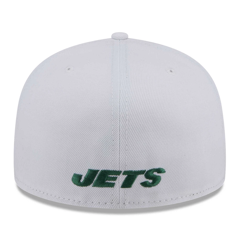 Casquette ajustée New Era York Jets Omaha 59FIFTY pour hommes