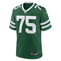 Men's Nike Alijah Vera-Tucker Legacy Green New York Jets Team Game Jersey