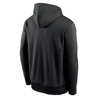 Men's Nike Black New York Jets Performance Fleece Pullover Hoodie