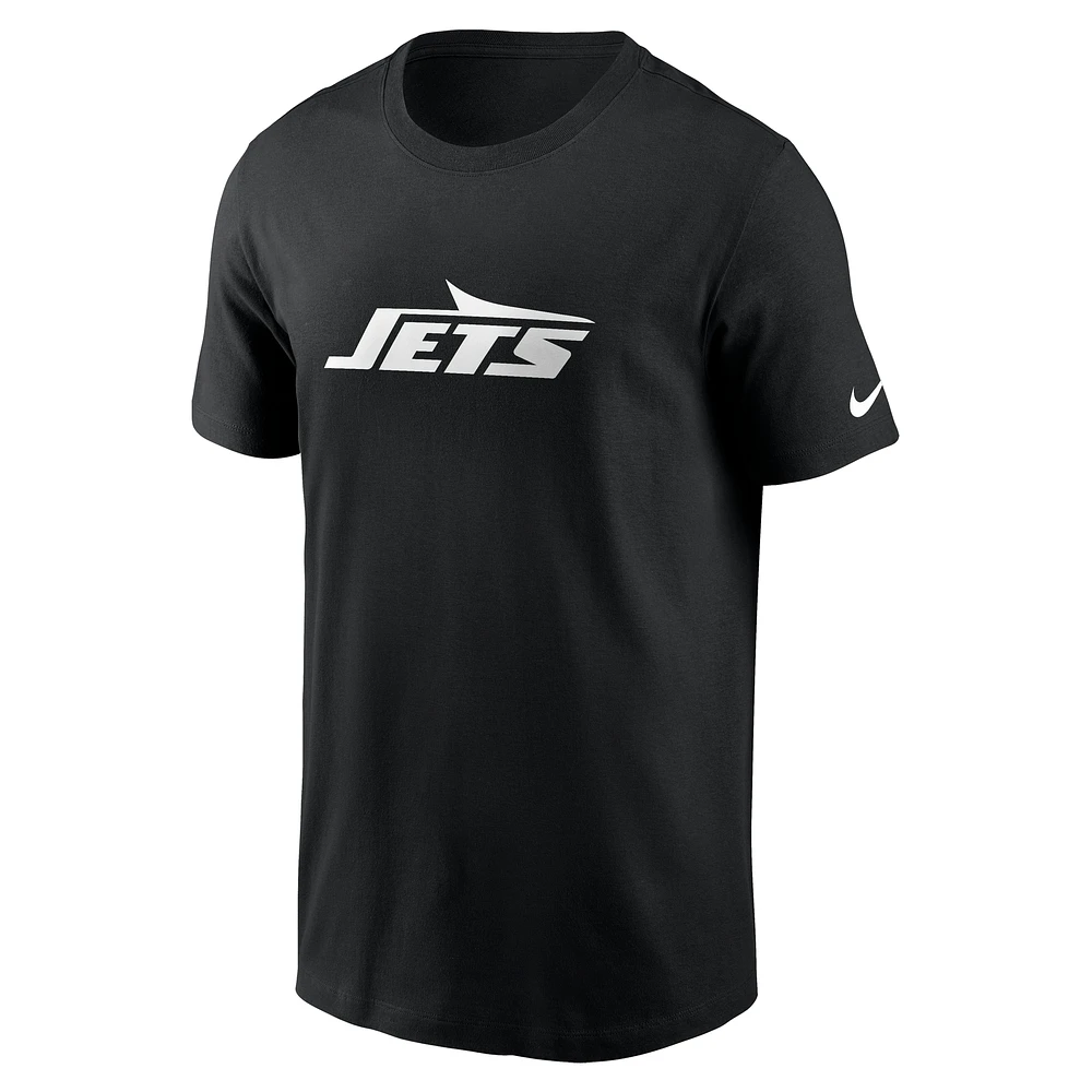 Men's Nike Black New York Jets Primary Logo T-Shirt