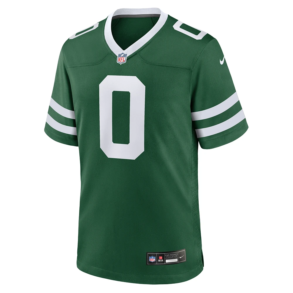 Men's Nike Braelon Allen Legacy Green New York Jets Game Jersey