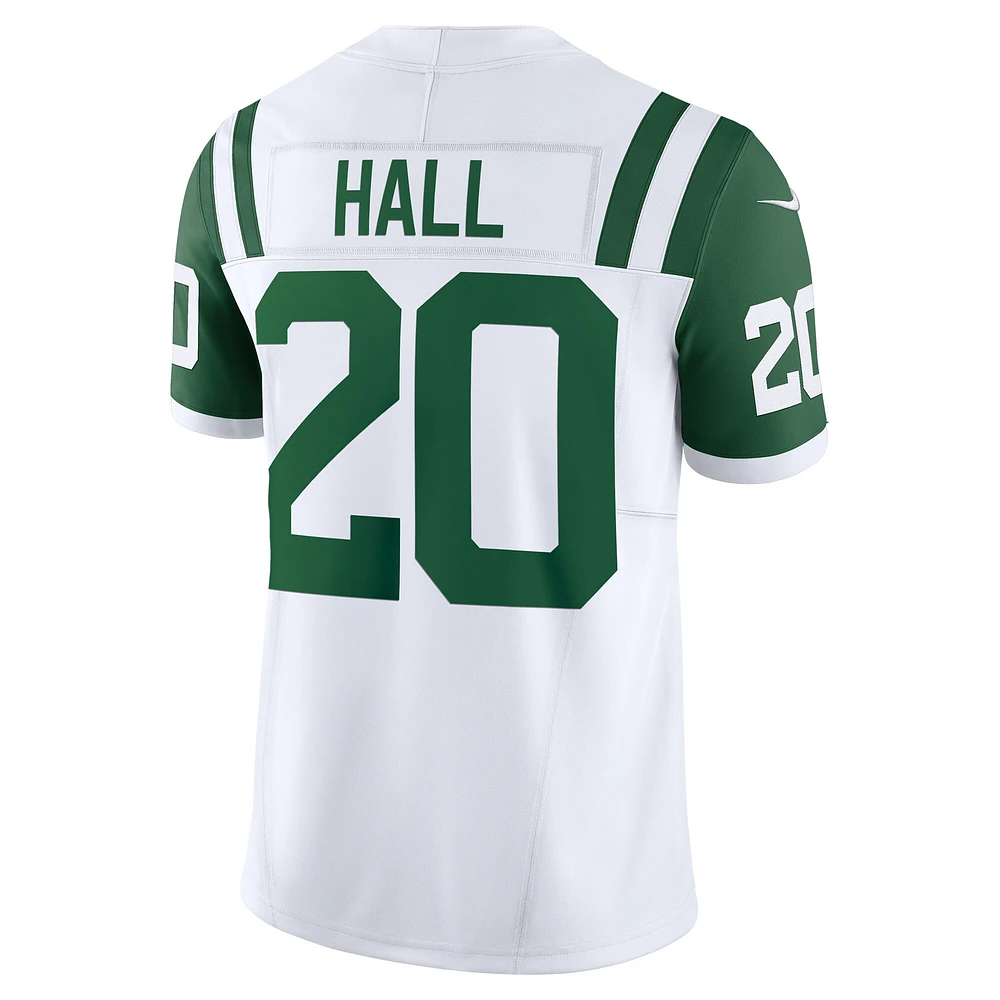 Men's Nike Breece Hall White New York Jets Classic Alternate Vapor F.U.S.E. Limited Jersey