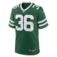 Men's Nike Chuck Clark Legacy Green New York Jets Team Game Jersey