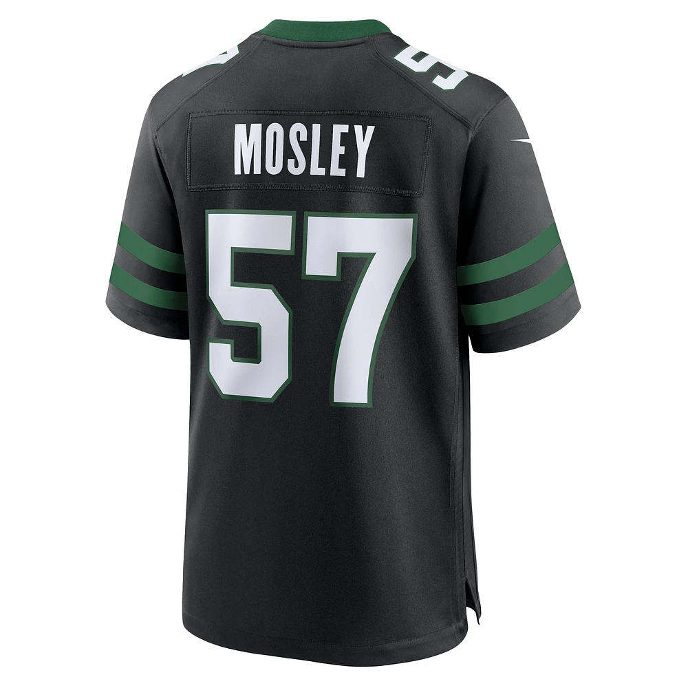 Men's Nike C.J. Mosley Legacy Black New York Jets Alternate Game Jersey