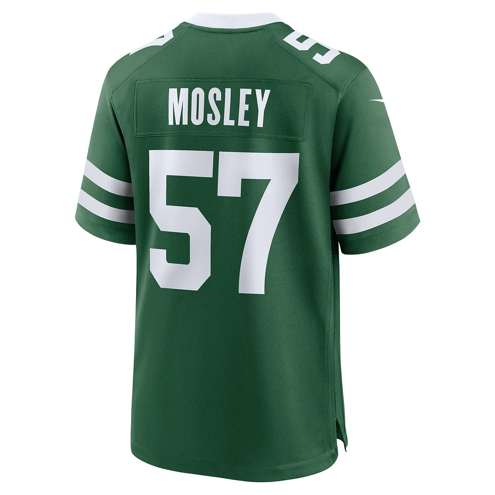 Men's Nike C.J. Mosley Legacy Green New York Jets Team Game Jersey
